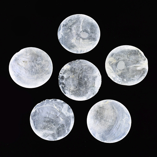 Flat Round Capiz Sh… - image