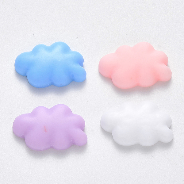 

PandaHall Resin Cabochons, Cloud, Mixed Color, 22x14x6mm Resin Cloud Multicolor