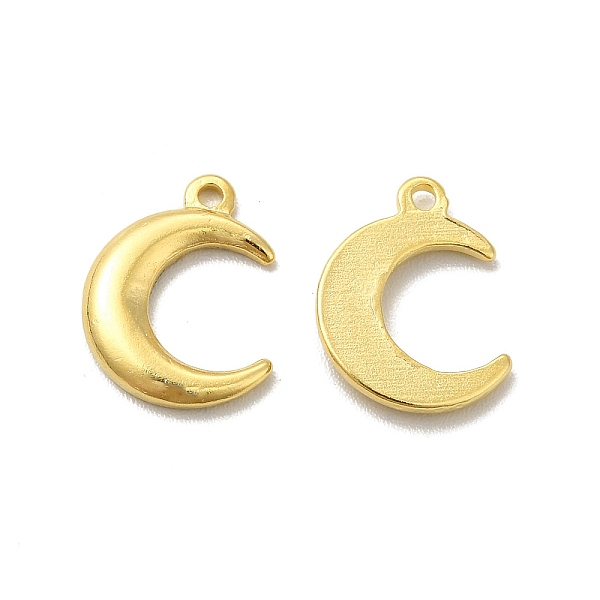 

PandaHall Brass Charms, Cadmium Free & Lead Free, Long-Lasting Plated, Double Horn/Crescent Moon Charm, Real 24K Gold Plated, 12x9x1.5mm...