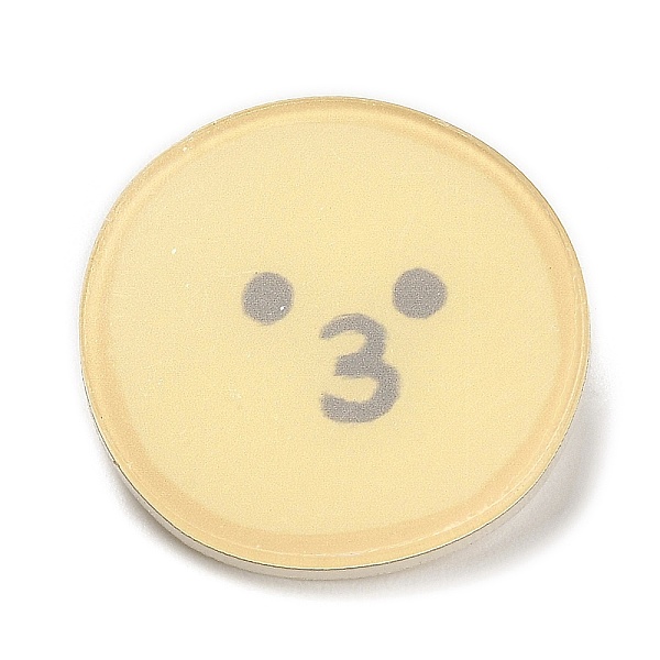 

PandaHall Cartoon Style Acrylic Brooch, Platinum Iron Pin for Backpack Clothes, Sun, 28.5x28x2mm Acrylic Sun