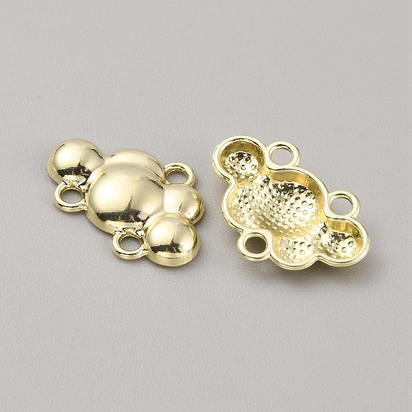 

PandaHall Zinc Alloy Chandelier Component Links, Cloud, Gold, 13x19.5x3mm, Hole: 2mm Alloy Cloud Gold