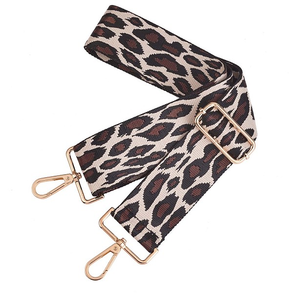

PandaHall Wide Polyester Purse Straps, Replacement Adjustable Shoulder Straps, Retro Removable Bag Belt, with Swivel Clasp, for Handbag...