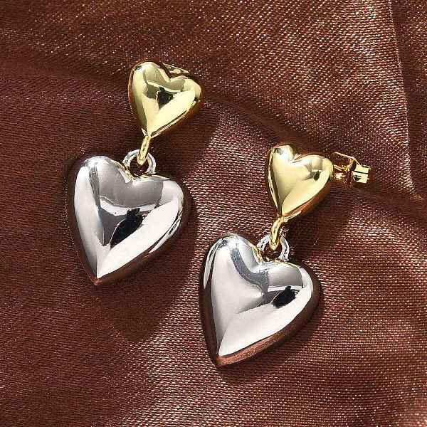 Brass Dangle Stud E… - image