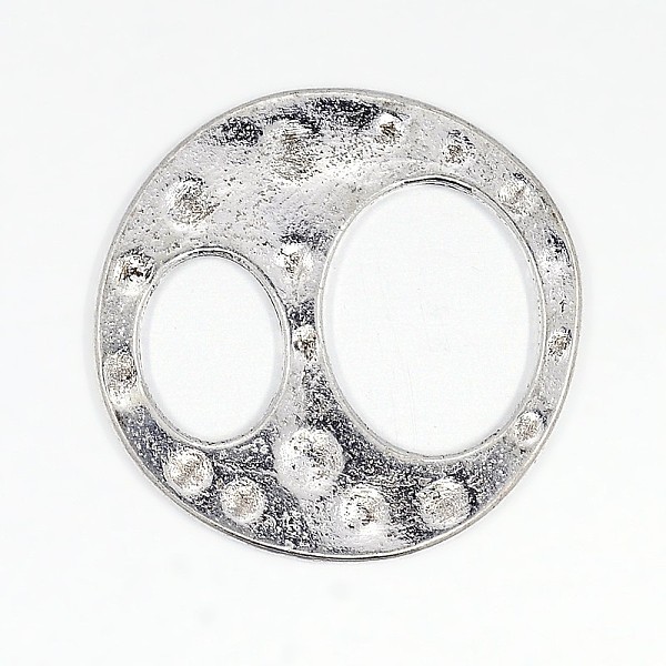 

PandaHall Metal Alloy Pendants, Lead Free and Cadmium Free & Nickel Free, Flat Round, Antique Silver, 25mm, 1mm Alloy Flat Round