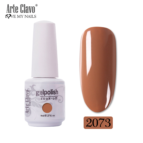 

PandaHall 8ml Special Nail Gel, for Nail Art Stamping Print, Varnish Manicure Starter Kit, Sienna, Bottle: 25x66mm Resin Brown