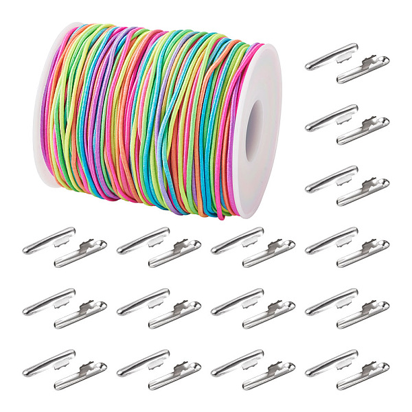 Craftdady 1 Roll Round Polyester Elastic Cord