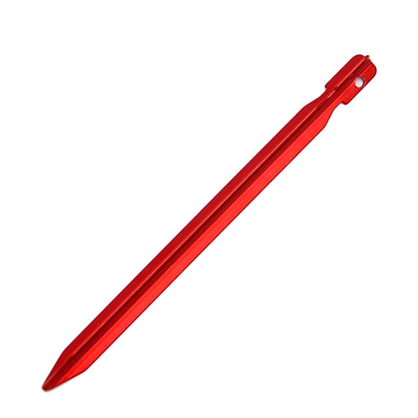 

PandaHall Aluminum Alloy Tent Stakes, Heavy Duty Ground Pegs, Lightweight Outdoor Tent Camping Spikes, Red, 180x11x13mm, Hole: 4mm Aluminum...