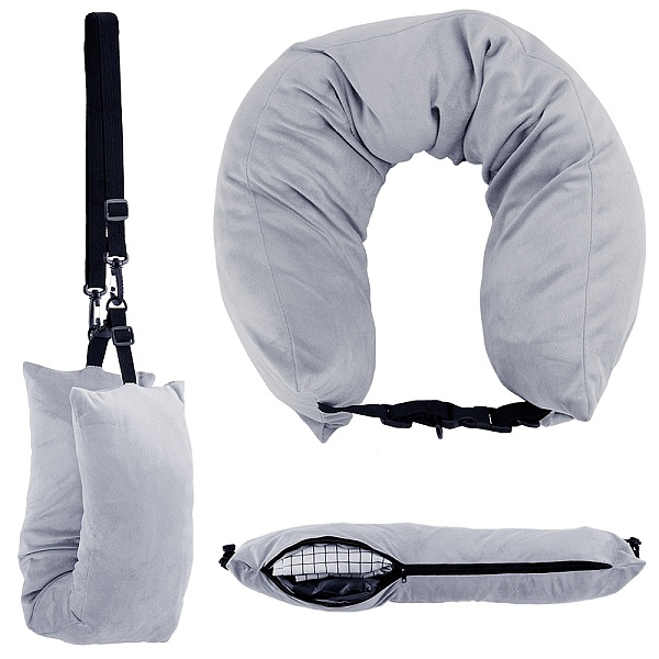 Velvet with Polyester Travel Pillowcase
