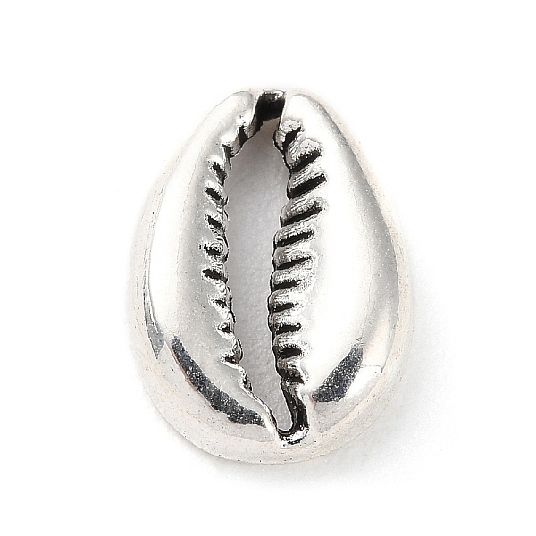 

PandaHall Tibetan Style Alloy Pendants, Shell, Antique Silver, 12x8.5x3mm, Hole: 9x2mm, about 847pcs/500g Alloy Shell Shape