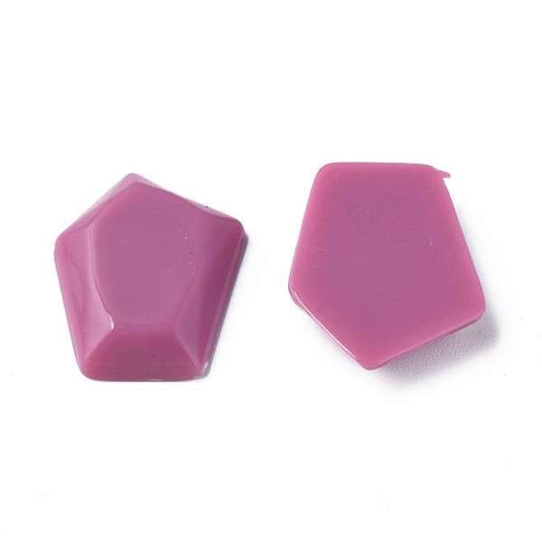 

PandaHall Opaque Acrylic Cabochons, Pentagon, Flamingo, 23.5x18x4mm, about 450pcs/500g Acrylic Others Pink