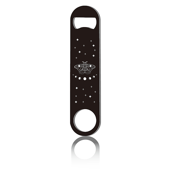 

PandaHall 430 Stainless Steel Bottle Openers, Laser Cut, Rectangle, Insects, 178x40x2mm Stainless Steel Insects