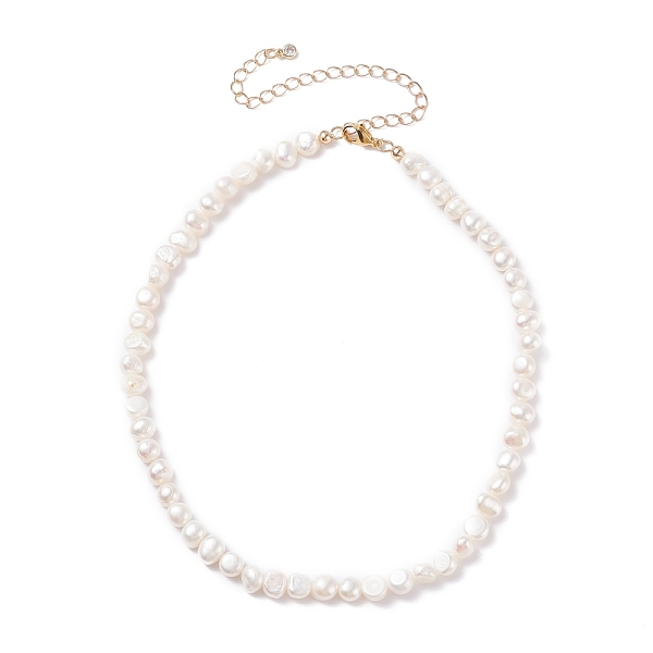 Vintage Natürliche Perlenkette Für Frauen