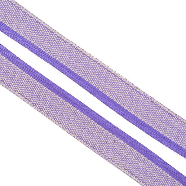 

PandaHall Polyester Book Headbands, for Book Binding Decoration, Lilac, 1/2 inch(13~15x1mm) Polyester None Purple