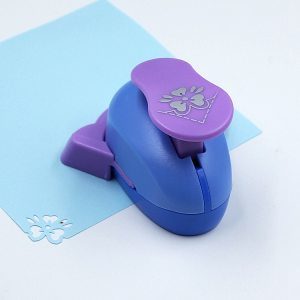 

PandaHall Plastic Paper Corner Craft Hole Punches, Paper Puncher for DIY Paper Cutter Crafts & Scrapbooking, Random Color, Flower, 70x60mm..., Multicolor