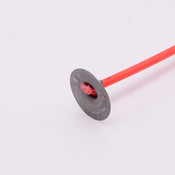 

PandaHall Candle Wick, Red, 150x1.5mm, 12.5mm in Diameter Waxed Cotton Cord Red