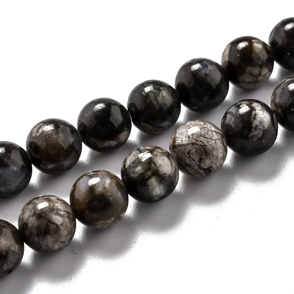 

PandaHall Natural Llanite Beads Strands, Round, 8.5mm, Hole: 1.2mm, about 47pcs/strand, 15.67''(39.8cm) Llanite Round