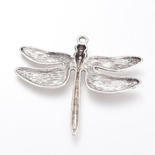 

PandaHall Tibetan Style Alloy Big Pendants, Dragonfly, Cadmium Free & Nickel Free & Lead Free, Antique Silver, 63.5x72x5.5mm, Hole: 3.5mm...
