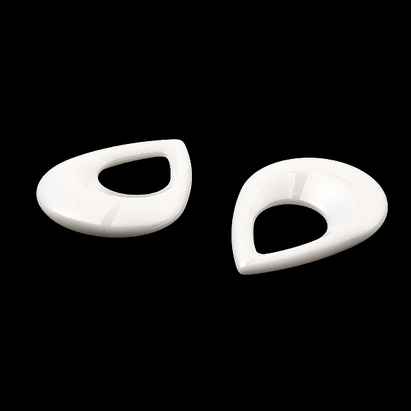 

PandaHall Bioceramics Zirconia Ceramic Charms, Nickle Free, No Fading and Hypoallergenic, Teardrop, White, 14.5x10x2mm, Hole: 6x5mm Zirconia...