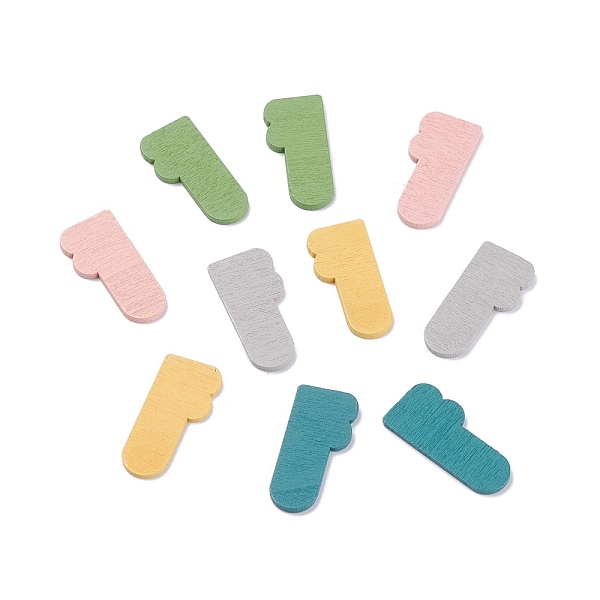 

PandaHall Painted Poplar Wood Cabochons, Crocodile/Alligator, Mixed Color, 13.5x30x1.5mm Wood Other Animal Multicolor