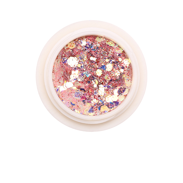 

PandaHall Shiny Nail Art Decoration Accessories, with Glitter Powder and Sequins, DIY Sparkly Paillette Tips Nail, Pink, 0.1~3.5x0.1~3.5mm...