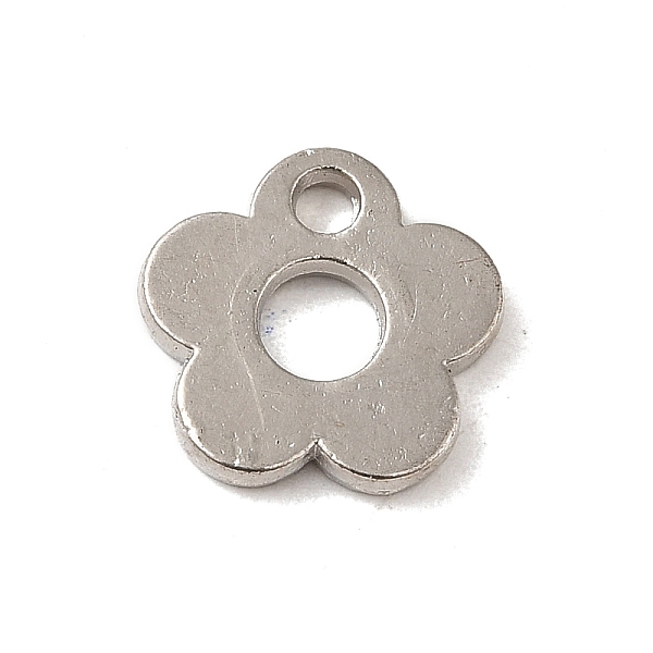 

PandaHall Alloy Pendant, Cadmium Free & Lead Free, Flower, Platinum, 12x12x1.7mm, Hole: 1.8mm Alloy Flower