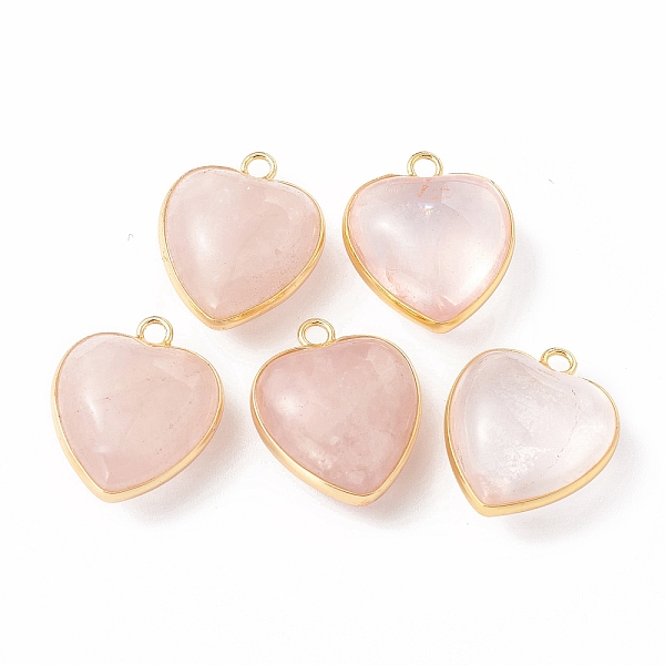 Natural Rose Quartz Pendants