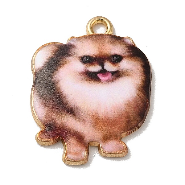 

PandaHall Alloy Pendants, Cadmium Free & Nickel Free & Lead Free, Dog, Peru, 23.5x18.5x2.5mm, Hole: 2mm Alloy Dog Brown