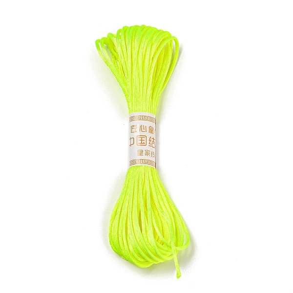 

PandaHall Polyester Embroidery Floss, Cross Stitch Threads, Green Yellow, 2mm, 10m/bundle Polyester