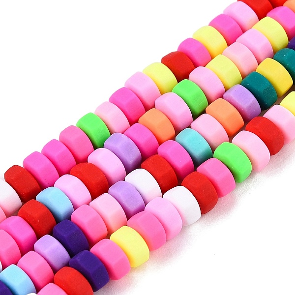 Brin de perles en pâte polymère à la main