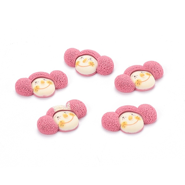 

PandaHall Resin Cabochons, Girl, Flamingo, 16x27x6mm Resin Human Pink