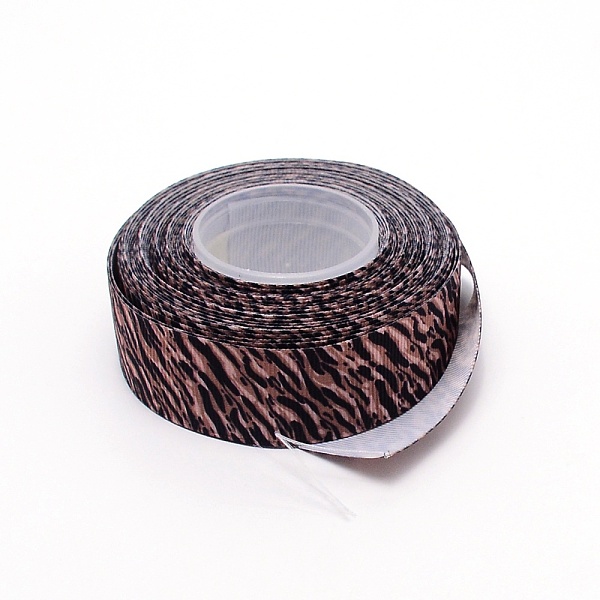 

PandaHall Polyester Ribbon, Leopard Print Theme Pattern, for Gift Wrapping, Floral Bows Crafts Decoration, Coconut Brown, 1 inch(25mm)...