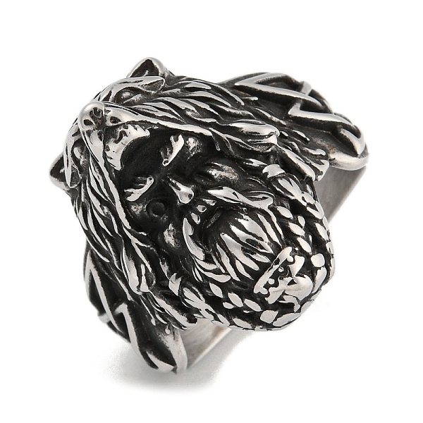 

PandaHall 304 Stainless Steel Ring, Ghost, Inner Diameter: 19mm 304 Stainless Steel Ghost