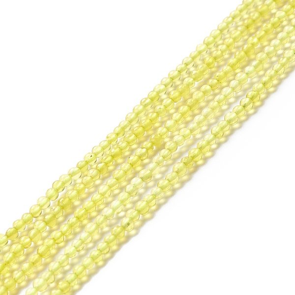 

PandaHall Grade AA Natural Jade Beads Strands, Round, Yellow, 2.5mm, Hole: 0.5mm, about 180pcs/strand, 14.96 inch(38cm) Other Jade Round...