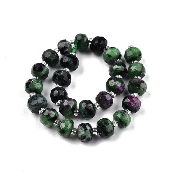 Natural Ruby Zoisite Beads Strands