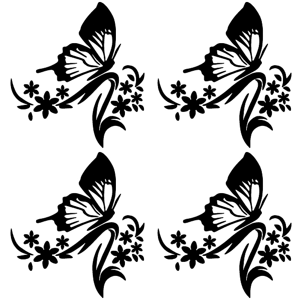PVC Butterfly Car Decals