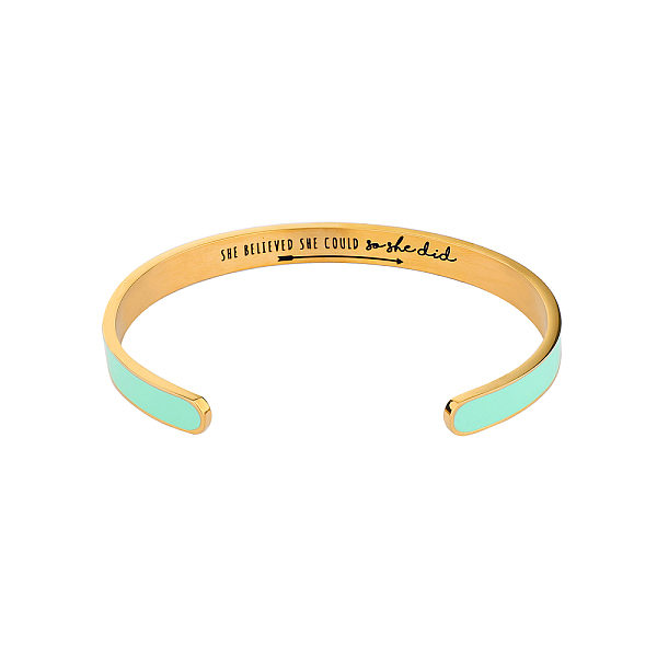

PandaHall Stainless Steel Blank Cuff Bangles Bracelets Stainless Steel