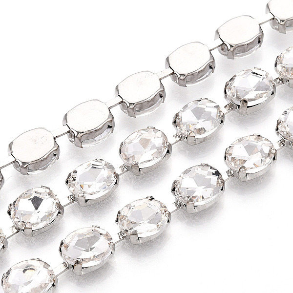 Iron Rhinestone Cup Chains