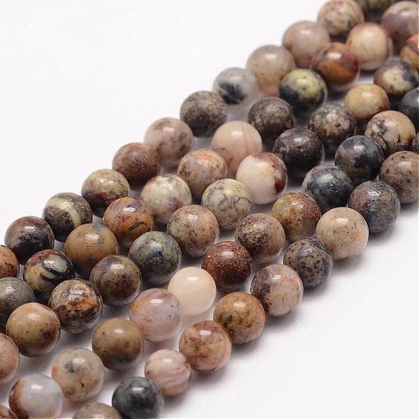 

PandaHall Natural Tiger Quartz Bead Strands, Round, 4mm, Hole: 1mm, about 95pcs/strand, 15.5 inch Tiger Quartz Round