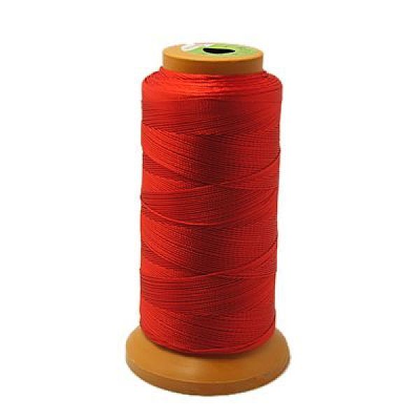 

PandaHall Nylon Sewing Thread, Red, 0.3mm, about 410~450m/roll Nylon Red