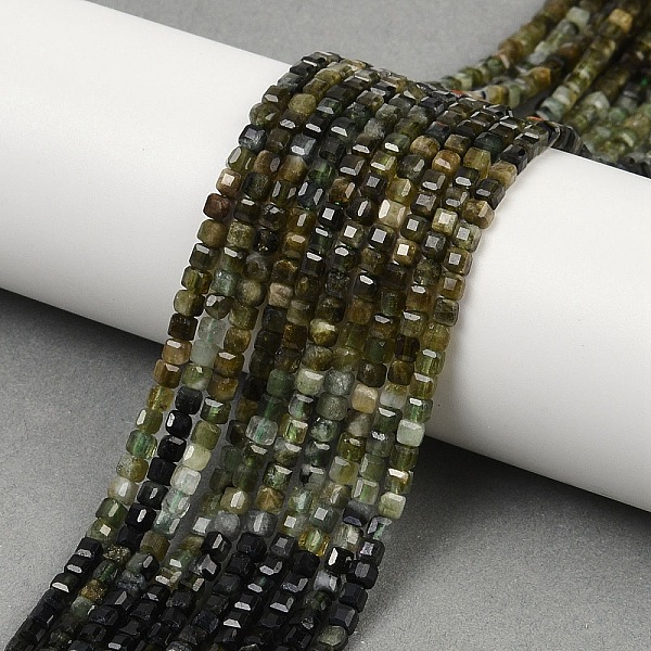 Natural Green Tourmaline Beads Strands