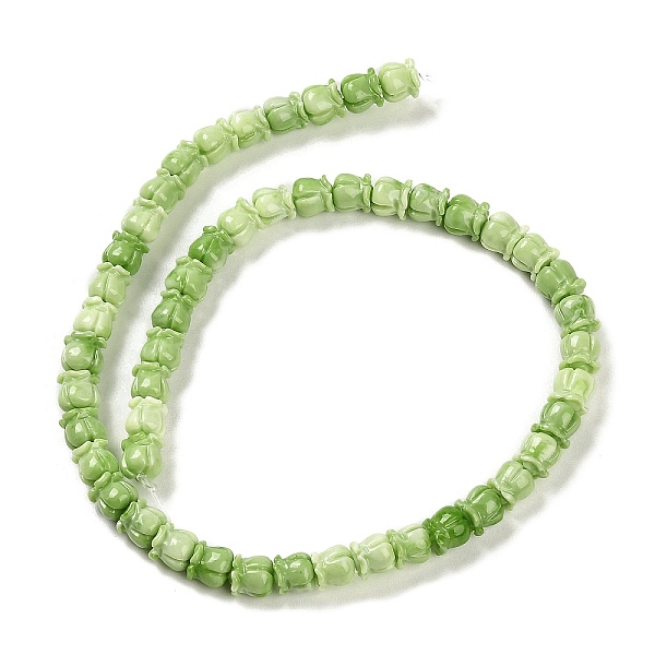 

PandaHall Synthetic Coral Dyed Beads Strands, Flower, Yellow Green, 8~8.5x8.5mm, Hole: 1.5mm, about 50pcs/strand, 15.83''~16.06''...