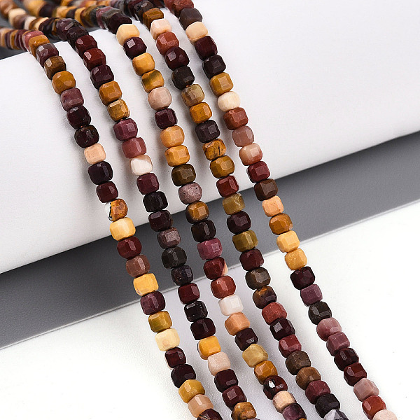 Natural Mookaite Beads Strands