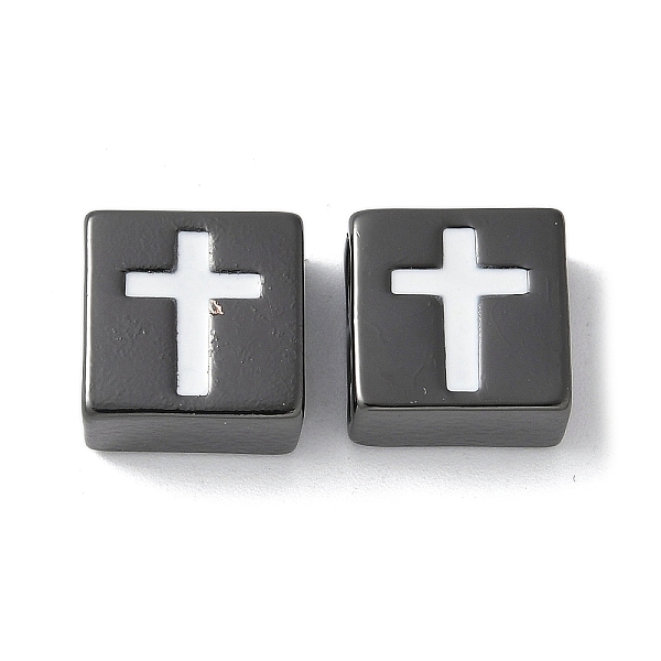 Brass Enamel Beads - image