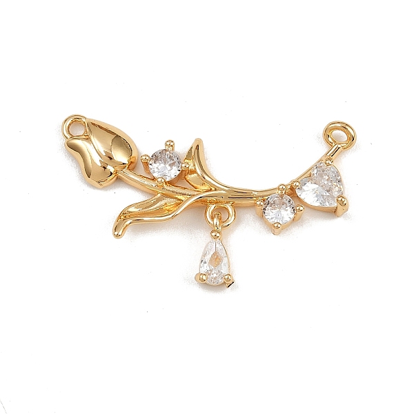 Brass Pave Clear Cu… - image