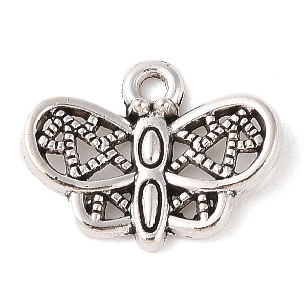 

PandaHall Tibetan Style Alloy Pendants, Cadmium Free & Lead Free, Butterfly, Antique Silver, 14x18x2.5mm, Hole: 1.7mm, about 1052pcs/1000g...