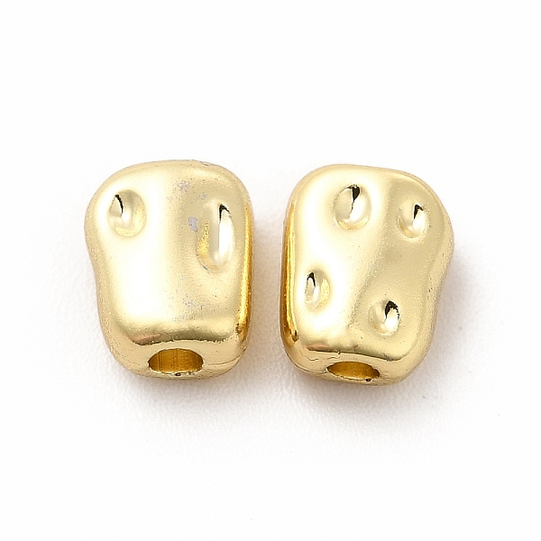 

PandaHall Alloy Beads, Long-Lasting Plated, Cadmium Free & Lead Free, Rectangle, Light Gold, 7.5x6x4mm, Hole: 1.6mm Alloy Rectangle