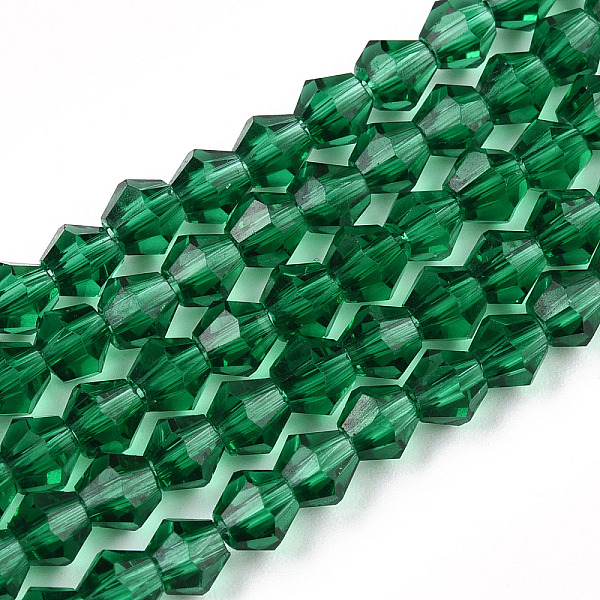 Glass Bicone Beads … - image