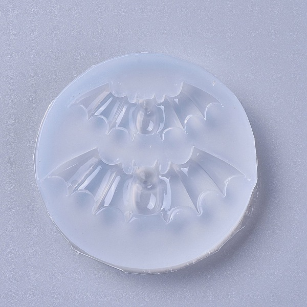 

PandaHall Food Grade Silicone Molds, Fondant Molds, For DIY Cake Decoration, Chocolate, Candy, UV Resin & Epoxy Resin Jewelry Making, for..., White