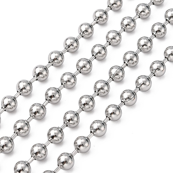 

PandaHall 304 Stainless Steel Ball Chains, with Spool, Stainless Steel Color, 1.5mm 304 Stainless Steel