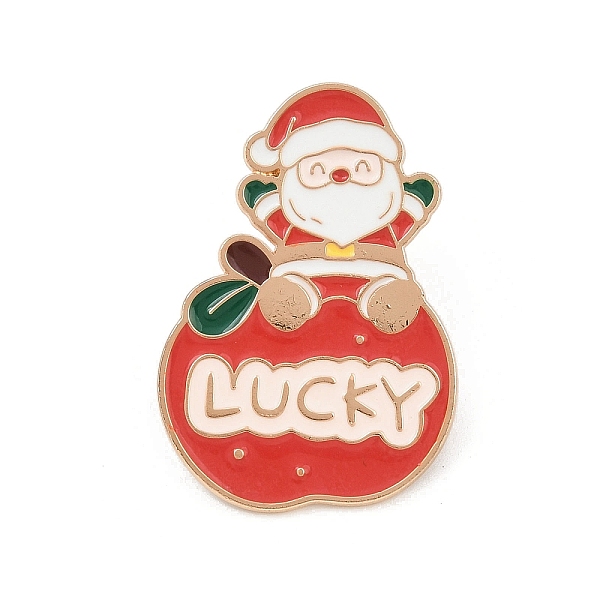 クリスマスエナメルピン